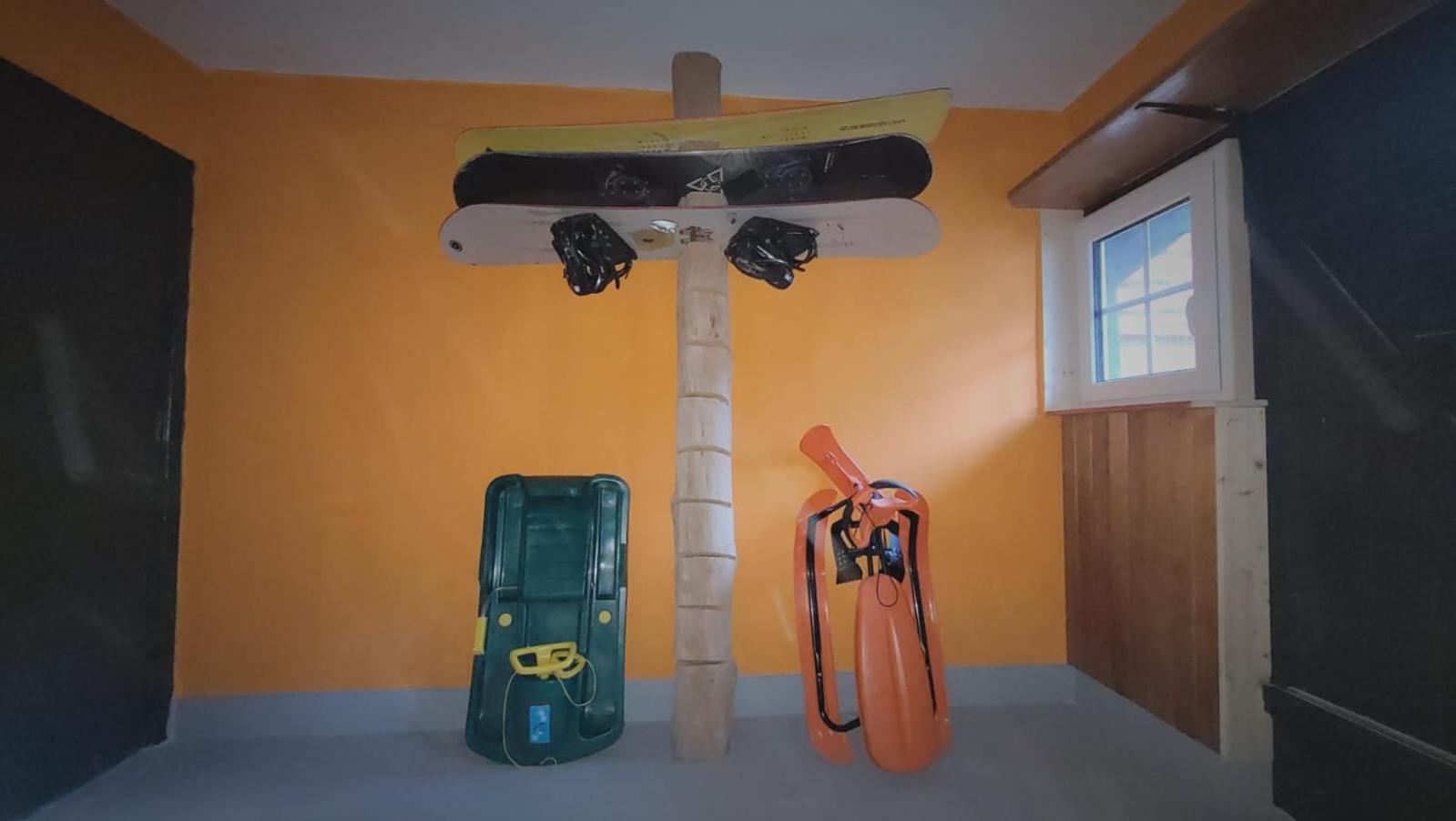 Casa Cuschina - Mit Sauna In Der Schoenen Surselva Dardin Luaran gambar