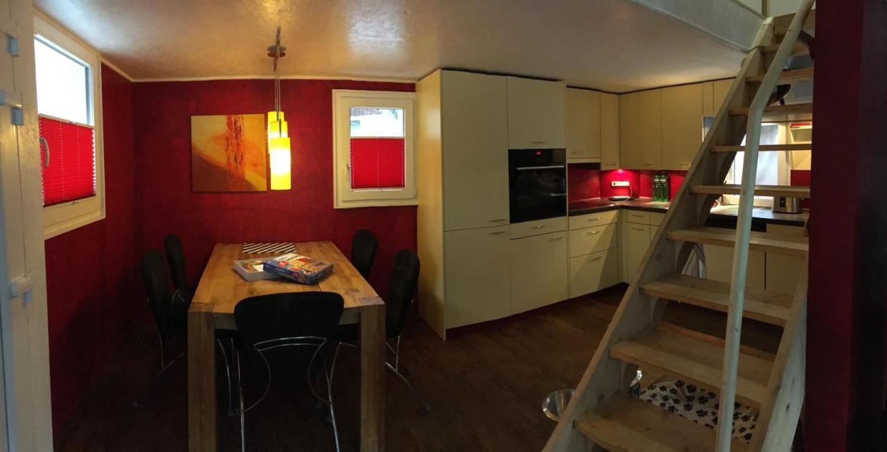 Casa Cuschina - Mit Sauna In Der Schoenen Surselva Dardin Luaran gambar