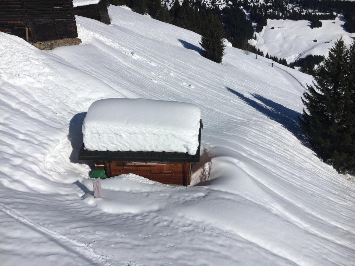 Casa Cuschina - Mit Sauna In Der Schoenen Surselva Dardin Luaran gambar