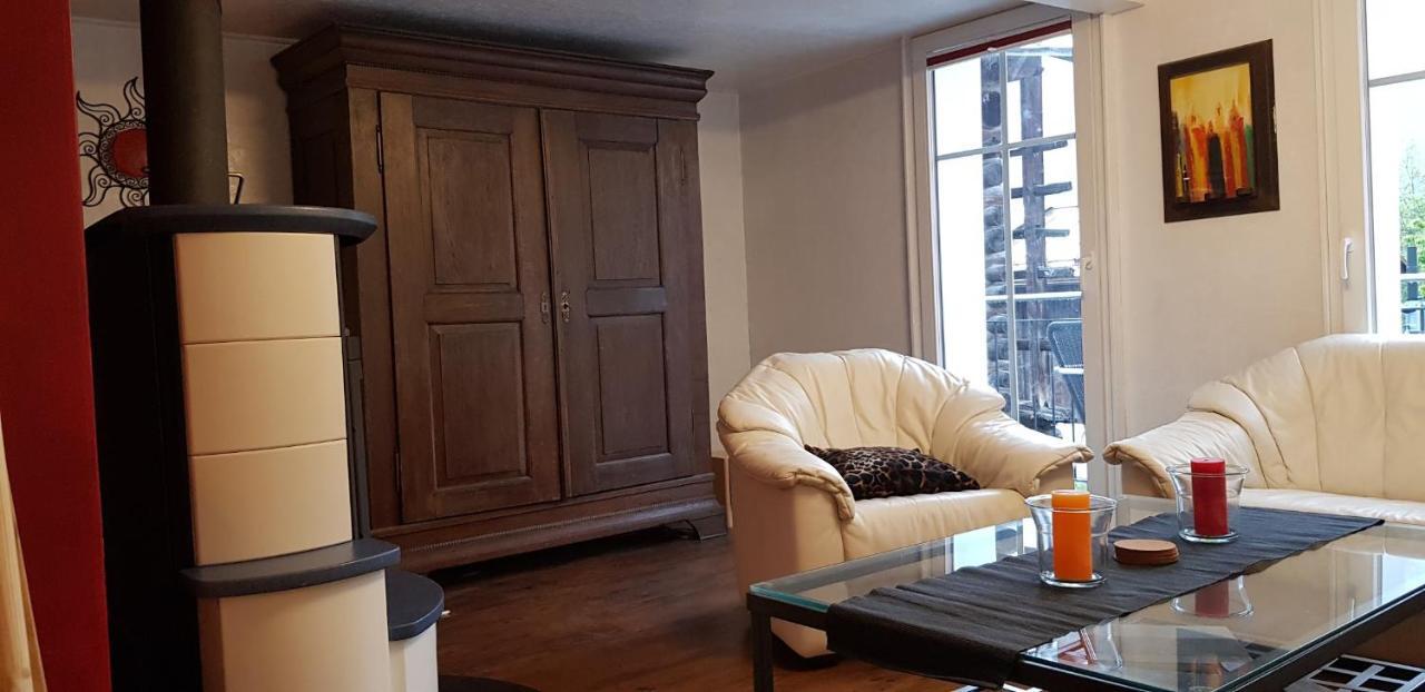 Casa Cuschina - Mit Sauna In Der Schoenen Surselva Dardin Luaran gambar